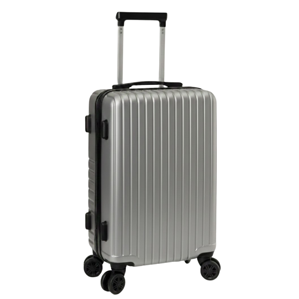 OEM参考製品　スーツケース　アルミ　シルバー