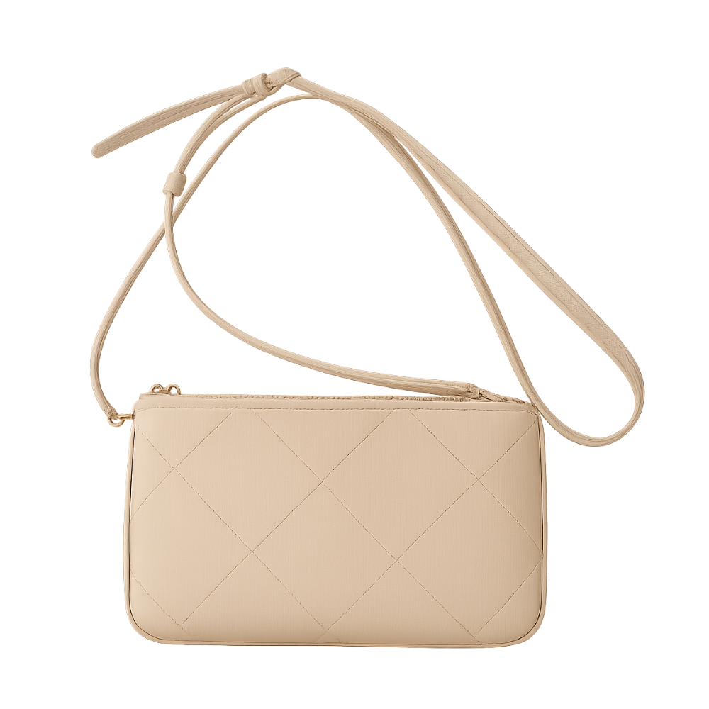 OEM参考製品　ショルダーバッグ　レザー　ベージュ